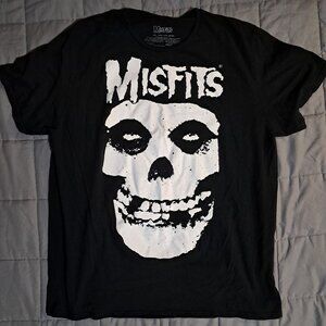 Misfits Skull Crimson Ghost 2XL Graphic T Shirt Punk Rock Classic Logo Band Tee